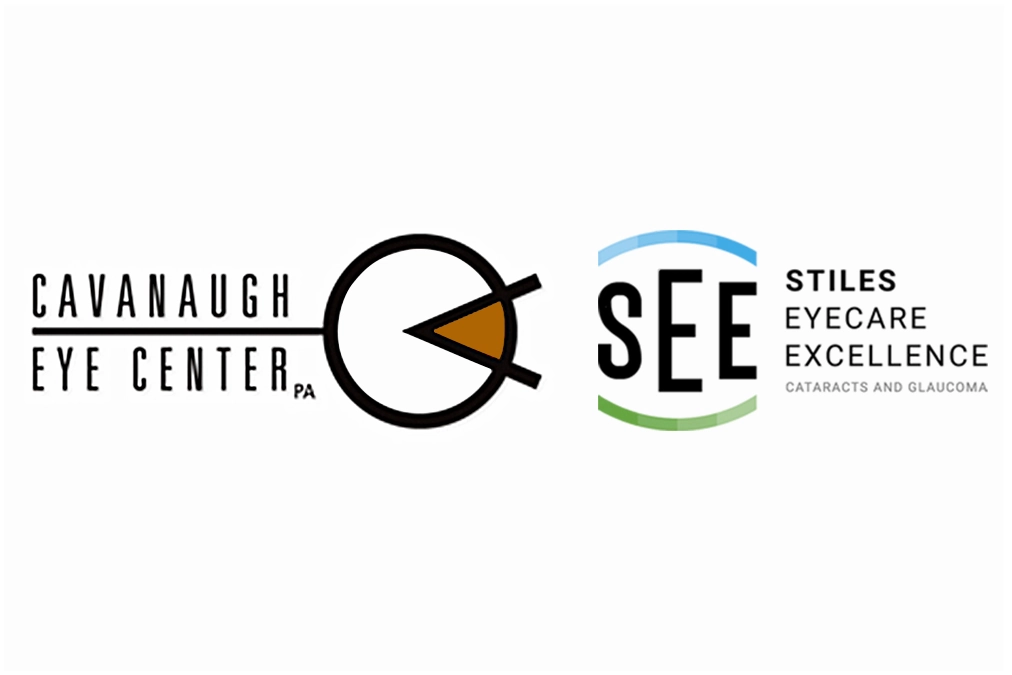 Cavanaugh eye center and Stiles eyecare excellence logos
